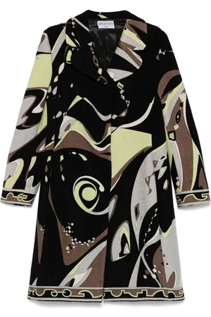 PUCCI Pre-Owned 2000s abstract-print coat