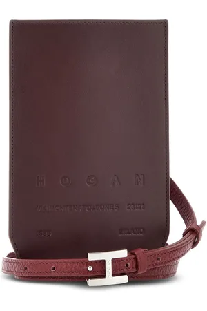 Hogan Logo-debossed phone holder