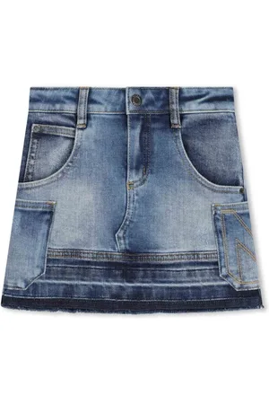 Marc Jacobs Patchwork denim skirt