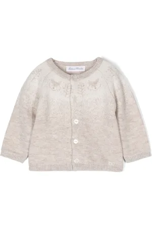 Tartine Et Chocolat Logo-plaque cardigan