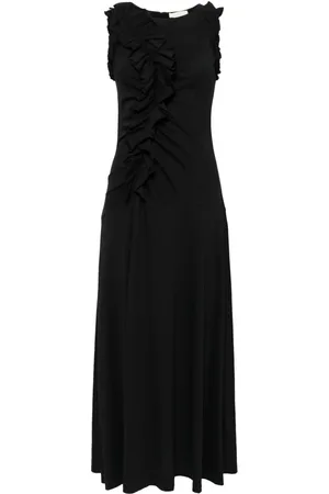 ULLA JOHNSON Bendetta ruffled midi dress