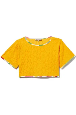 PUCCI Junior Logo-jacquard T-shirt