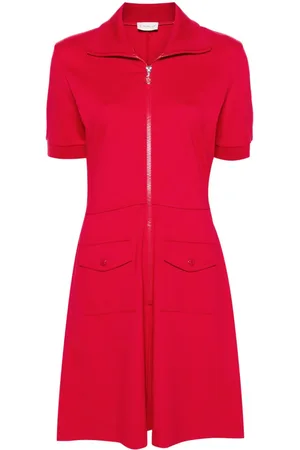 Moncler Logo-appliqué mini dress