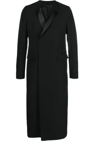 SAPIO Double-breasted wool midi coat