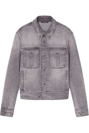 VERSACE Medusa Head-buttons denim jacket