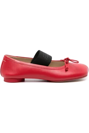 Maison Margiela Logo-print ballet flats