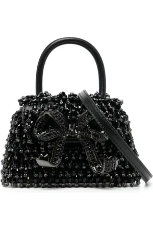 Self-Portrait Micro embellished bow bag