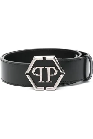 Philipp Plein Logo-buckle belt