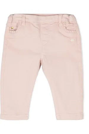 Tartine Et Chocolat Ruffle-trim jeans