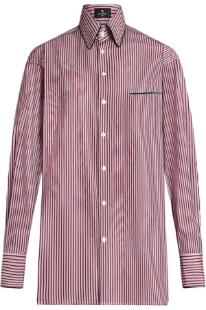 Etro Striped poplin shirt