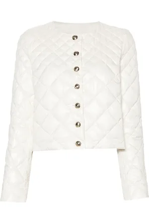 Patrizia Pepe Glossy-finish padded jacket