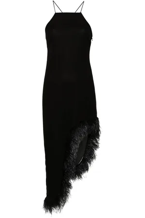 Patrizia Pepe Logo-charm midi dress