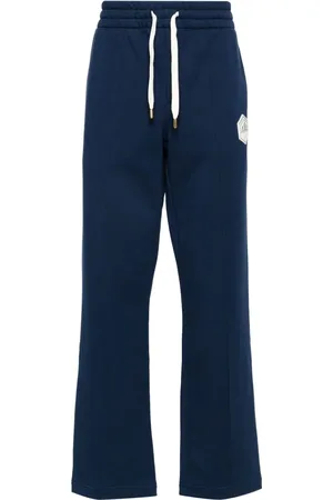 Casablanca Rubberised-logo track pants