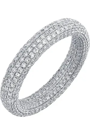 Shay 18kt gold Inside Out eternity ring