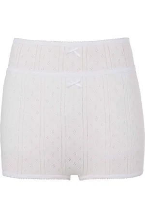 J.W.Anderson Double-layer pointelle shorts