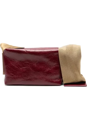 UMA WANG Logo-debossed shoulder bag