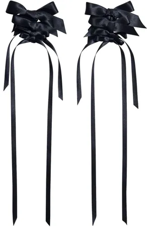 Simone Rocha Multi-bow drip earrings