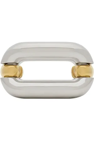 Saint Laurent Mixed-metal link bracelet
