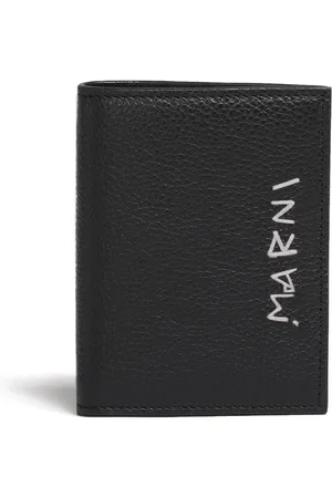 Marni Logo-embroidered billfold wallet