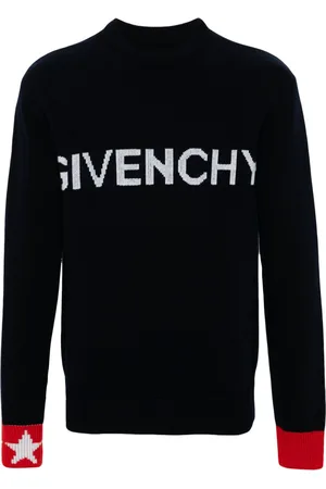 Givenchy Logo-intarsia sweater