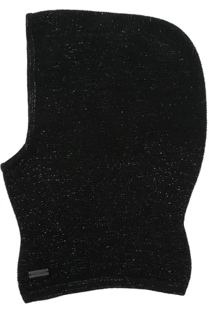 Saint Laurent Logo-tag balaclava