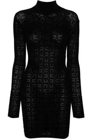 Elisabetta Franchi Logo-jacquard mini dress
