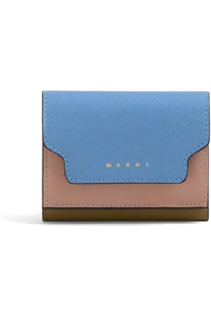 Marni Logo-stamp leather wallet