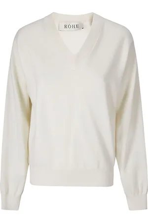 Rohe Ribbed V-neck jumper