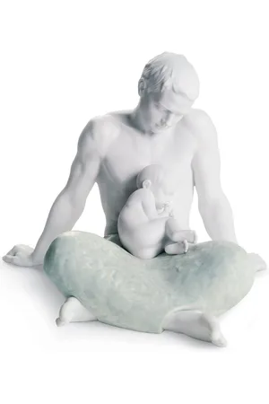 LLADRÒ The Father porcelain sculpture (22cm x 27cm)