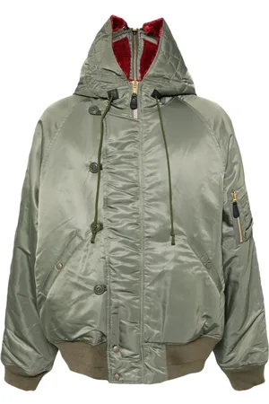 DOUBLET Petal Month drawstring-hood bomber jacket