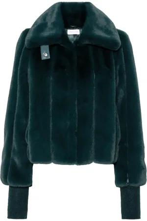 Patrizia Pepe Faux-fur jacket