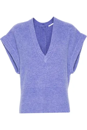 Patrizia Pepe Ribbed-knit vest