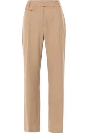 SEMICOUTURE Pleat-detail trousers