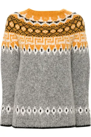 SEMICOUTURE Patterned-jacquard sweater