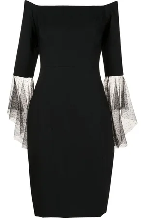 Lethicia Bronstein Anne tulle-sleeved dress
