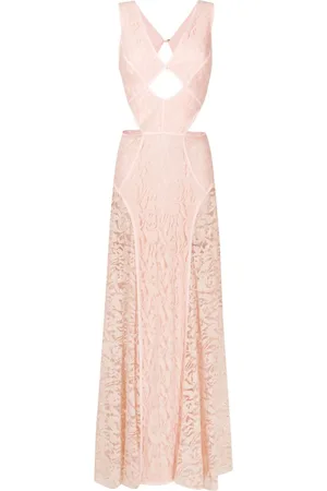 Lethicia Bronstein Puppis IV floral-lace gown