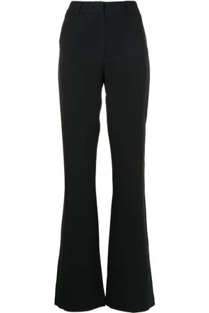 Lethicia Bronstein Ava crepe flared trousers