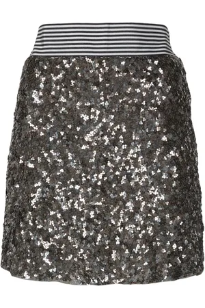 Lethicia Bronstein High-waisted sequin-embellished skirt