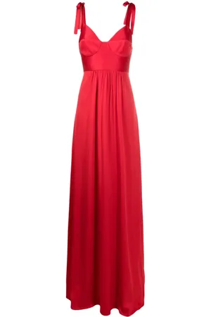 Lethicia Bronstein Beta satin maxi dress