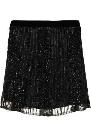 Lethicia Bronstein Sequin-embellished miniskirt