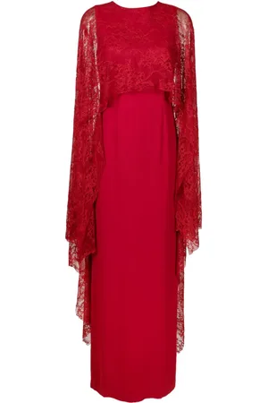 Lethicia Bronstein Andrey lace-detail maxi dress