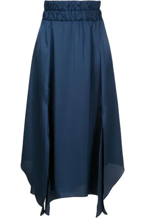 Lethicia Bronstein Bardot asymmetric-hem midi skirt