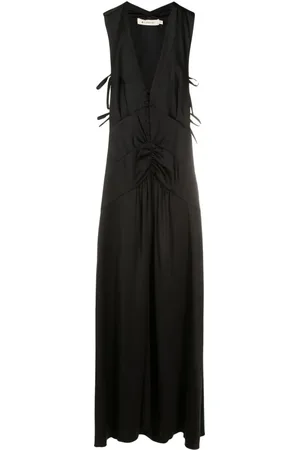 Lethicia Bronstein Teres satin maxi dress