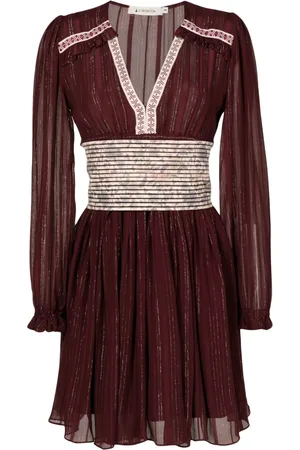 Lethicia Bronstein Agar lurex-detail minidress