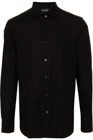 Emporio Armani Logo-jacquard shirt