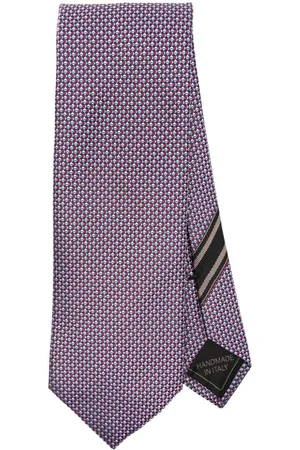 BRIONI Jacquard silk tie