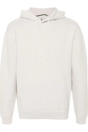 Boggi Milano Technical-jersey hoodie