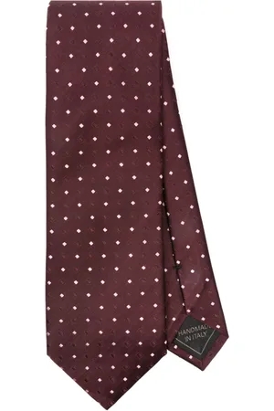 BRIONI Jacquard silk tie
