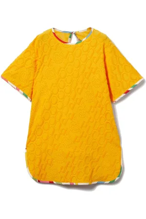 PUCCI Junior Logo-jacquard jersey dress
