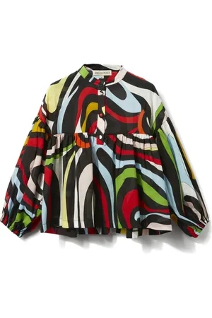 PUCCI Junior Marmo-print cotton dress